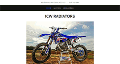 Desktop Screenshot of icwradiators.com