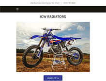 Tablet Screenshot of icwradiators.com